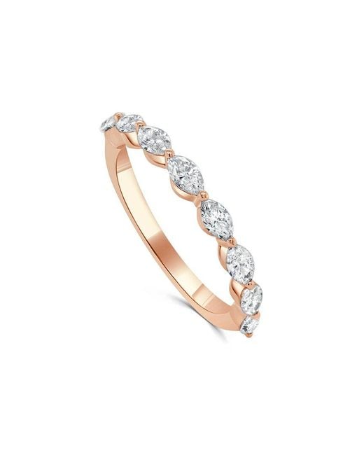 Sabrina Designs White 14k Rose Gold 0.64 Ct. Tw. Diamond Ring