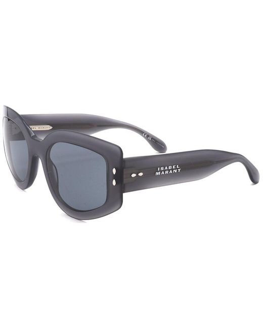 Isabel Marant Gray Fashion 54Mm Sunglasses
