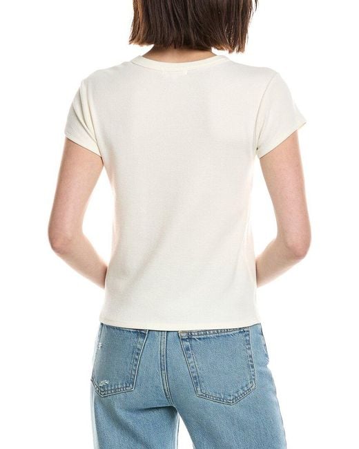 Z Supply White Renae Rib Top