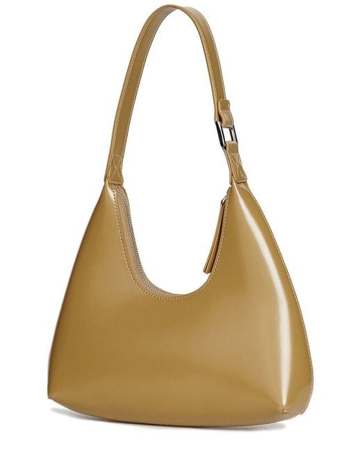 Tiffany & Fred Paris Natural Smooth Leather Shoulder Bag