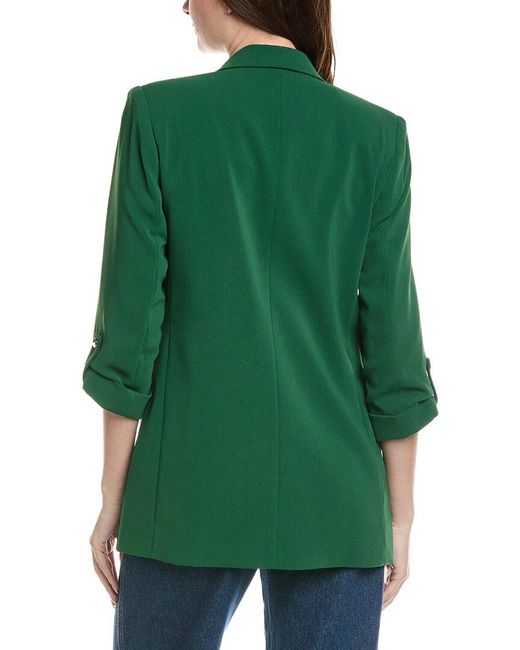 Philosophy Green 3/4-Sleeve Jacket