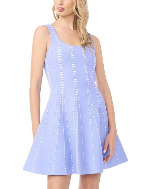 Ted Baker Blue Bella Mini Dress