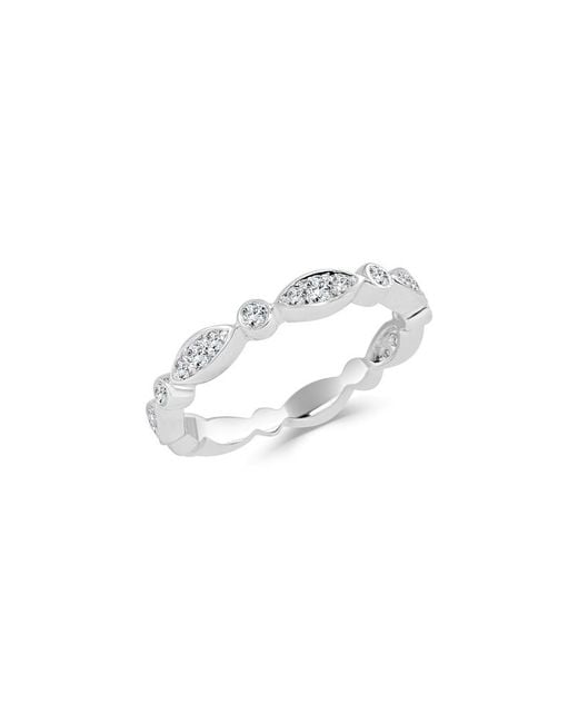 Sabrina Designs White 14k 0.28 Ct. Tw. Diamond Ring