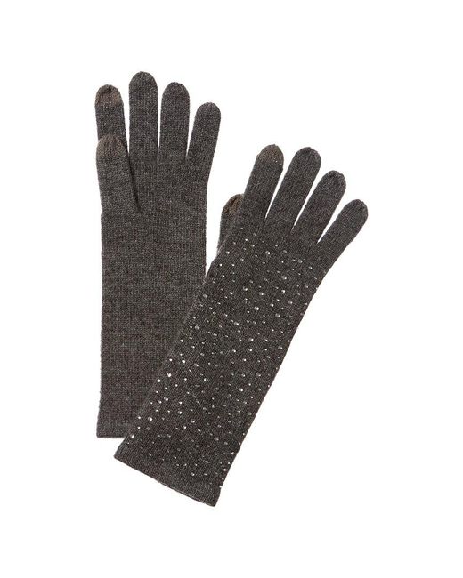 Sofiacashmere Gray Cashmere Gloves