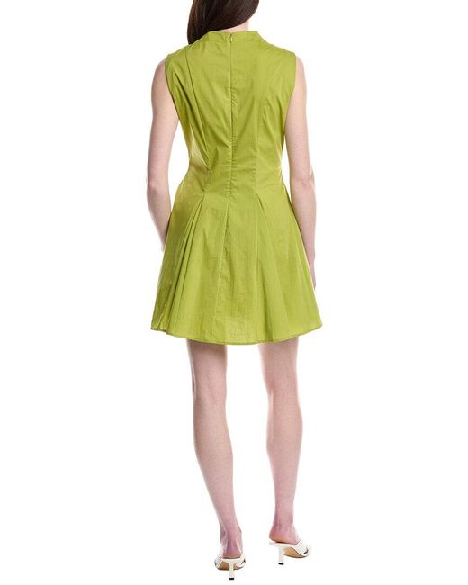 CROSBY BY MOLLIE BURCH Yellow Declan A-Line Dress