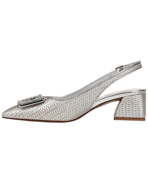Franco Sarto White L-Racer5 Slingback