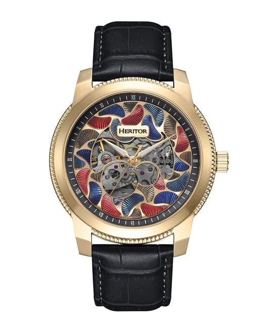 Heritor Gray Heritor Emmanuel Watch for men