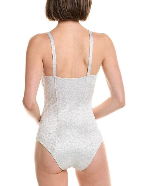 Lisa Marie Fernandez White Goldwyn Maillot One-Piece