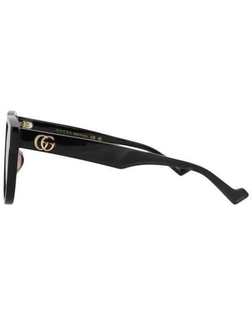 Gucci Brown 55Mm Sunglasses