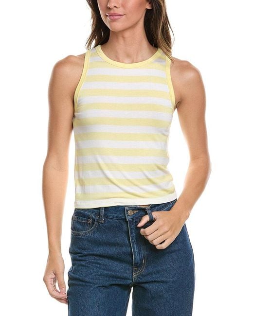 Splendid Blue Lola High Neck Tank
