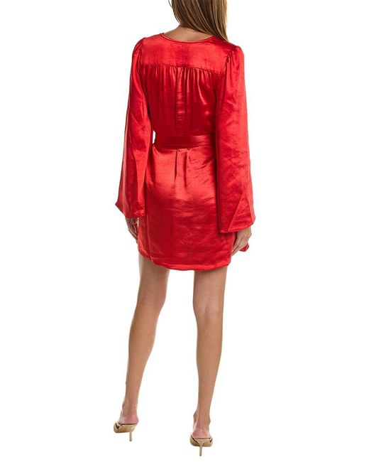Elliatt Red Saunders Mini Dress