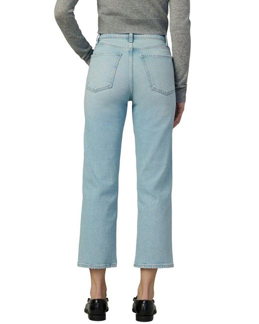 Joe's Jeans Blue The Margot Good Company Cropped Straight Jean