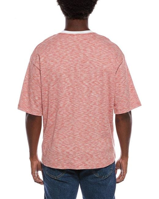Lanvin Red Chine T-Shirt for men