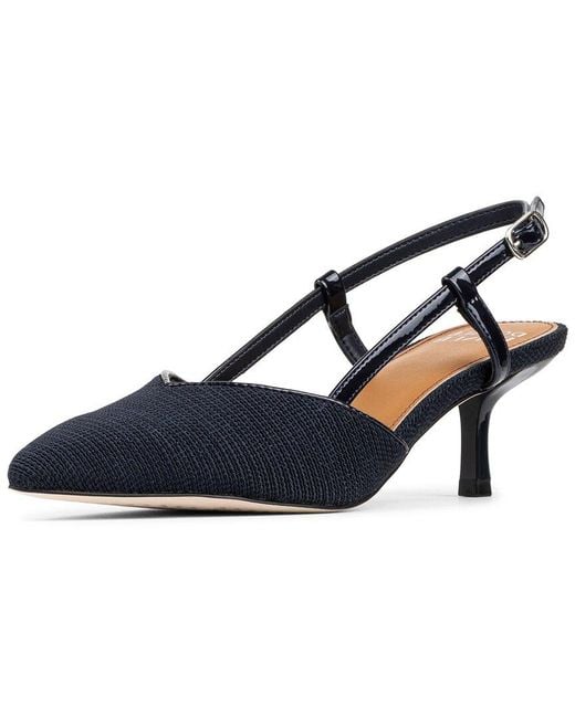 Donald J Pliner Blue Celline Slingback