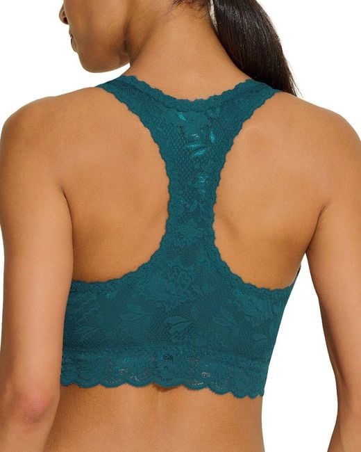 Cosabella Blue Never Say Never Curvy Racie Racerback Bralette