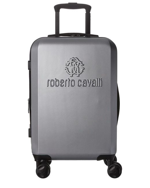 Roberto Cavalli Metallic Cavalli Hardside Spinner Carryon for men