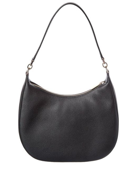Kate Spade Black Janie Pebbled Leather Shoulder Bag