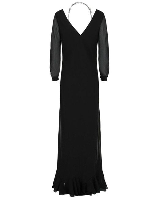 Givenchy Black Off-The-Shoulder Dress