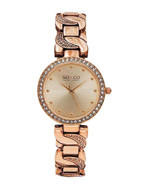 SO & CO Metallic Soho Watch