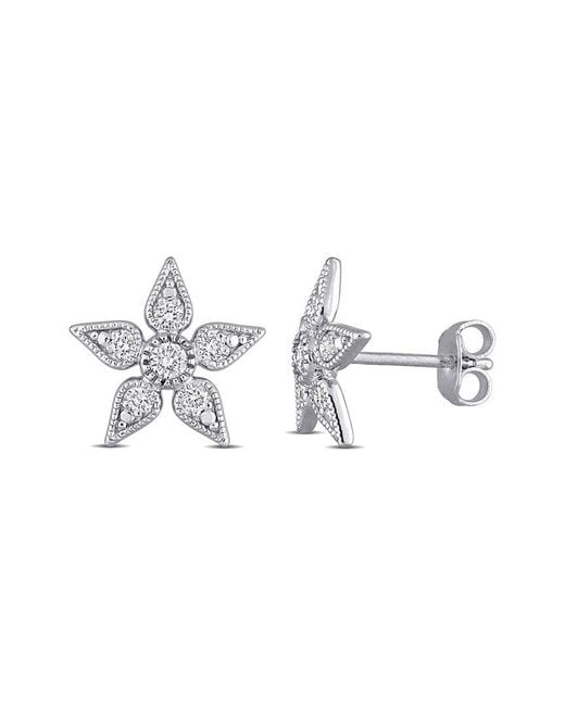 Lab Grown Diamonds Metallic Created Forever 0.36 Ct. Tw. Lab-Grown Diamond Stud Earrings
