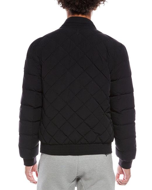 Mackage Black Bodhi Quilted Down Jacket for men