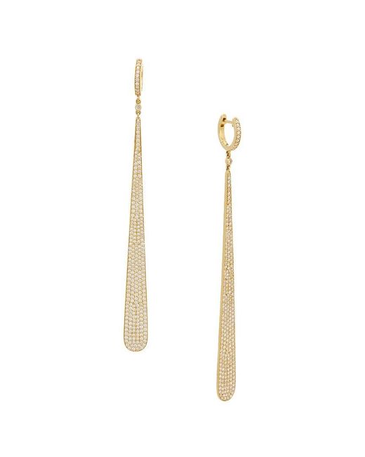 Maitre De Diamant White 18K 2.51 Ct. Tw. Diamond Earrings