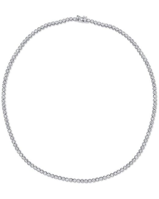 Sabrina Designs Multicolor 14K 5.40 Ct. Tw. Diamond Tennis Necklace