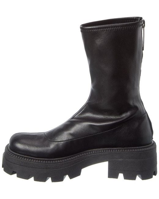 Sergio Rossi Black Milla Leather Boot