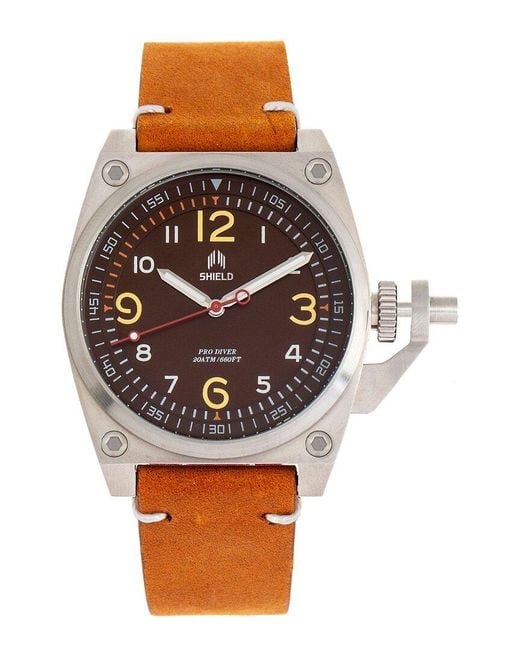 Shield Gray Pascal Watch for men