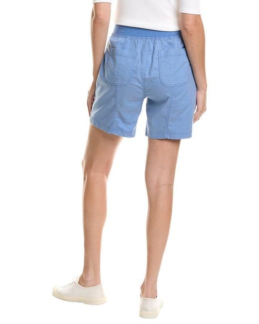 XCVI Blue Louisa Short