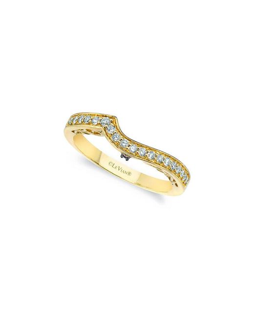 Le Vian Metallic Bands 14K 0.22 Ct. Tw. Diamond Ring