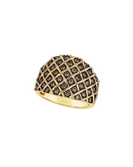 Le Vian Metallic Euphoria Chocolate 14K 0.18 Ct. Tw. Diamond Ring