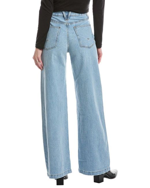 Hudson Blue Jodie High-Rise Americana Loose Wide Leg Jean