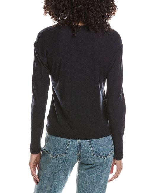 James Perse Black Boxy T-Shirt