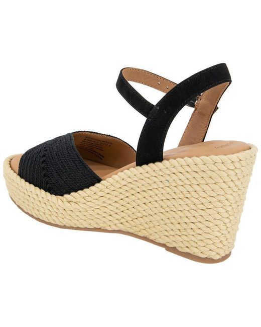 Gentle Souls Black Nola Sandal