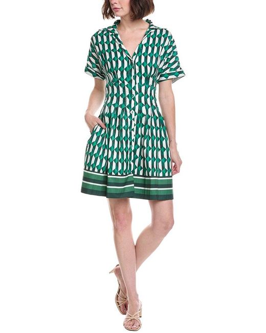 To My Lovers Green Mini Dress