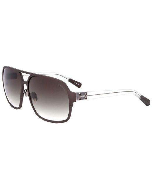 Linda Farrow Brown Kris Van Assche By Linda Farrow Kva20 60mm Sunglasses for men