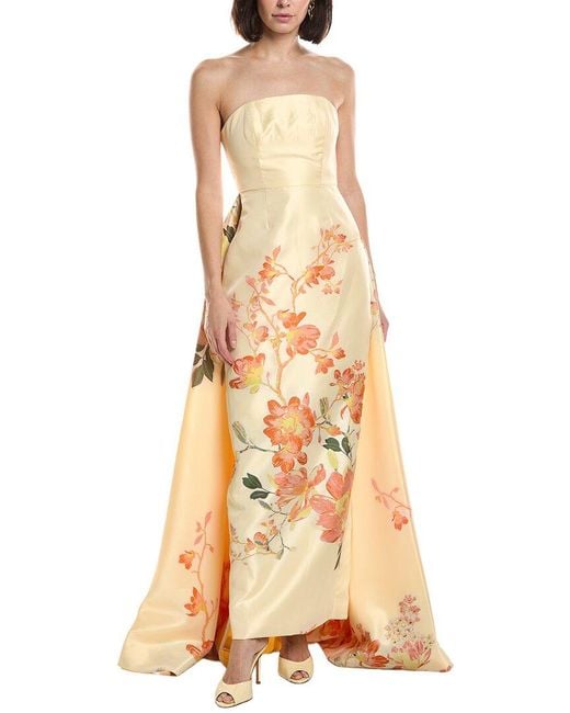 MILLY Natural Dorothy Maxi Dress