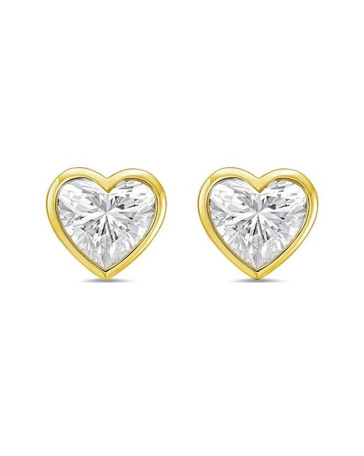 Diana M White Diana M. 14K 7.00 Ct. Tw. Lab-Grown Diamond Stud Earrings