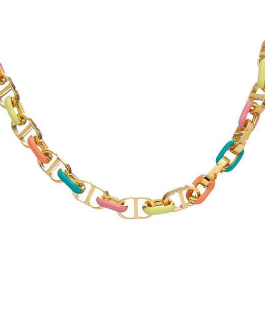 Dior Metallic Petit Cd Necklace