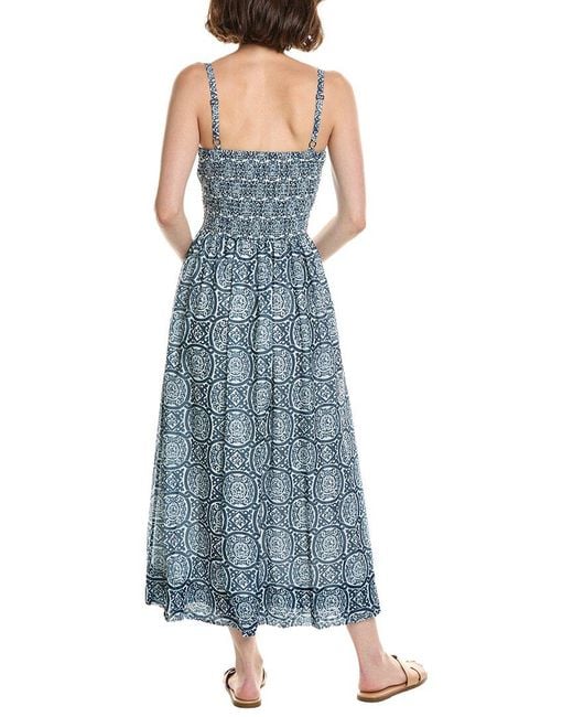 Gretchen Scott Blue Fiesta Maxi Dress