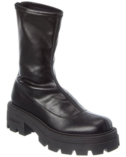 Sergio Rossi Black Milla Leather Boot