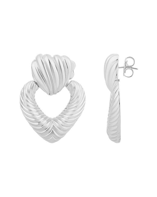 SHYMI White 18K Plated Earring