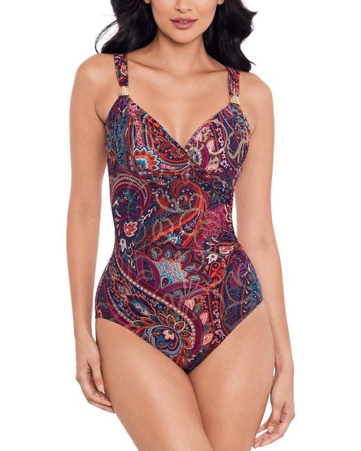 Miraclesuit Purple Siren One-Piece