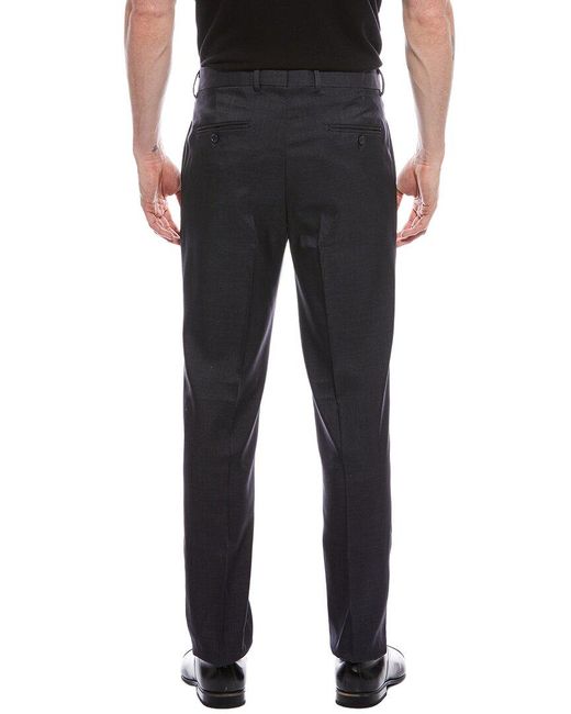 Scotch & Soda Black Spring Basic Nyc Trouser for men