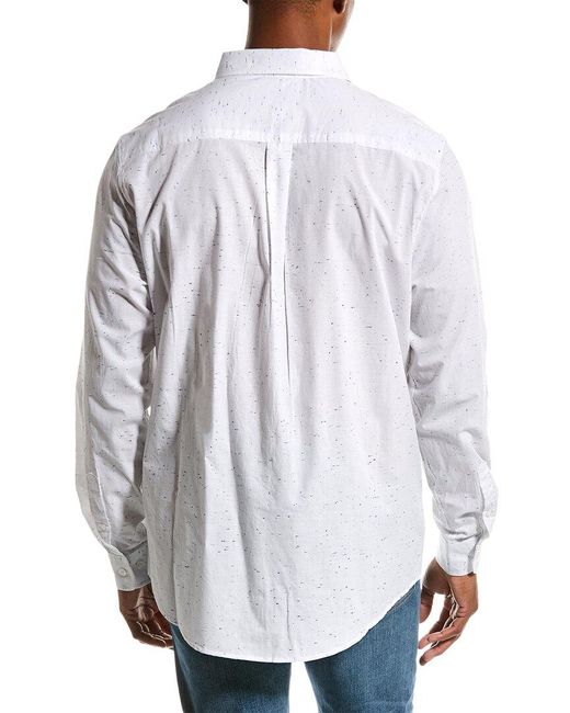 Heritage White Neppy Shirt for men