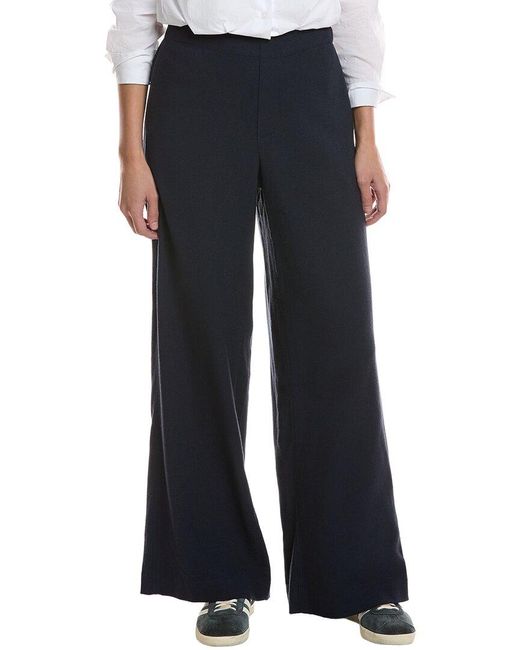 Rag & Bone Blue Melanie Linen-Blend Pant