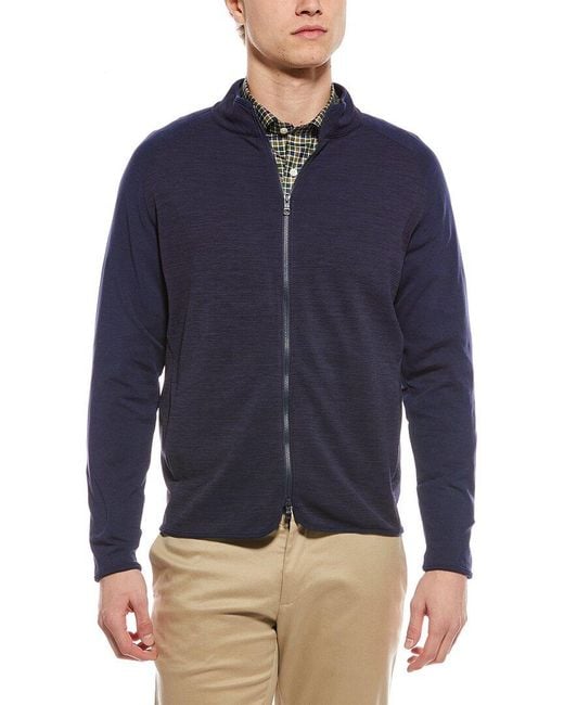 Peter Millar Blue Full-Zip Jacket for men