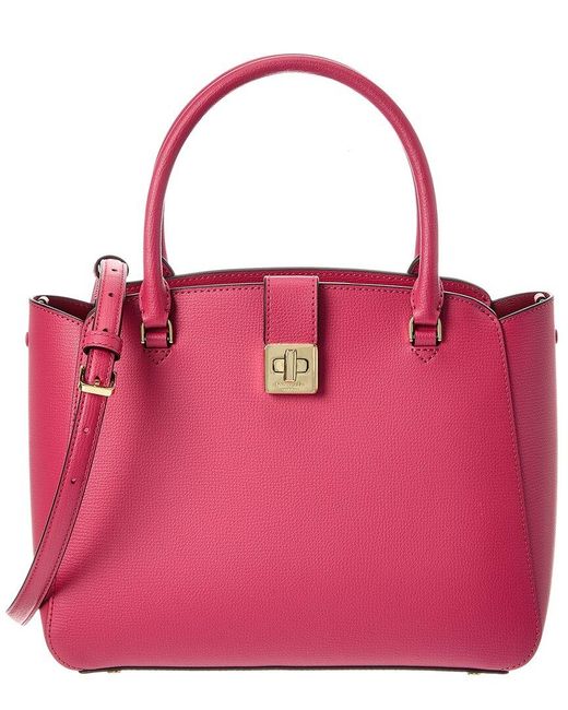 Kate Spade Pink Phoebe Medium Leather Satchel