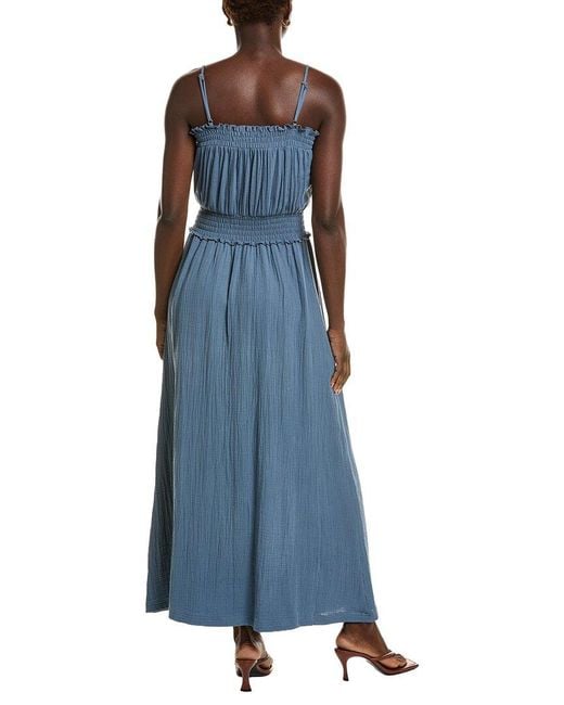 Chaser Brand Blue Getaway Maxi Dress